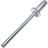 AERZETIX - Set di 100 rivetti ciechi standard Ø5x10mm alluminio/acciaio - DIN 7337 A - rivetto pop a rottura stelo - C48112