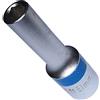 Aerzetix - Chiave a bussola Lunga Profonda - Presa esagonale 9mm - 1/2 - CrV - C2241
