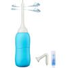 Yotcoc Bidet Portatile Clistere per Pulizia Intestino - 220ML Peretta per Clistere Adulti Per Doccia Anale Lavanda Vaginale in Silicone con Due Ugelli Clistere per Pulizia Ano, Bottiglia Di Detergente Donne