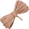 Aerzetix - C77217 - Nastro bordatore 9 Metri x 10mm - in Cotone - Colore Beige - passamaneria gallone Abbigliamento Cuscini trapunte