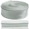 Aerzetix - C77351 - Nastro in sbieco Piegato 9 Metri x 18mm - in Poliestere - Colore Grigio Chiaro-Verde