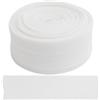 Aerzetix - Nastro sbieco ripiegato 4.5m x 25mm - in Cotone - Colore Bianco - per progetti creativi e Rifiniture Tessili