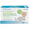 So.Farma.Morra SoFarmaPiù Soluzione Isotonica Naso Occhi e Orecchie, 20 flaconcini