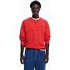 Desigual Man Knit Sweat-Felpa a Maniche Lunghe Maglia di Tuta, Colore: Rosso, M Uomo