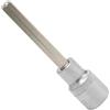 AERZETIX - C71026 - Bussola per cacciavite esagonale lunga 1/2'' monoblocco 8mm x 100mm a 6 lati - DIN 3120 - punta per chiave a cricchetto manuale - in acciaio CR-V 6150 AISI S2 HRC 58-62