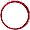 Vaessen Creative Filo di Ferro Modellabile Piatto da 5 m x 1 mm x 3,5 mm Rosso - Filo Flessibile per Creazioni Floreali, Realizzazione di Gioielli e Modellismo