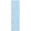 Nellie's Choice Paesaggio Natalizio, Fustella di Forma Fiocchi di Neve, 14 x 3.5 cm, per Creare Biglietti, Natale, Scrapbooking, Fai da Te, DIY, Blu, 140x35mm