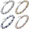 Dada Gioielli Bracciale Donna Anelli Intrecciati a Nodino Acciaio Inox | Colori Diversi, Ideale per Idee Regalo, Design a Nodino