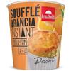 Arnaboldi - Instant Soufflé all'Arancia, 46g, Merendine Senza Glutine con Crema di Riso e Panna, Snack Dolci Ideali con Panna Montata, Salsa al Caramello e Crema alla Vaniglia, Leggero e Gustoso, 1 Pz