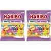 Haribo Merry Christmas | Caramelle Gommose al Gusto Frutta, 24 Mini Bustine a Tema Natale, Ideali come Regalo di Natale, 250gr (Confezione da 2)