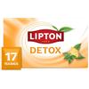 Lipton | Tisana Drenante | 17 filtri | Aroma Naturale di Limone e Ananas | Tisane Equilibra | Drenante e Depurativo | Senza Caffeina | Bustine Confezionate Singolarmente