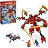 LEGO NINJAGO Climber Mech Ninja di Kai, Giochi per Bambini e Bambine da 9 Anni con Guerriero Giocattolo da Costruire e 4 Minifigure di Personaggi, Gioco d'Azione Ninja, Idea Regalo Divertente 71812