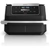 Ninja AF550EU Friggitrice ad Aria Doppia 6,6L - Potenza 2470W, Nero-Argento