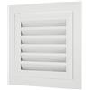 PATIKIL Griglia di ritorno 10 x 10 in alluminio, Copertura presa d'aria con barre lineari e filtro mesh rimovibile per pareti/soffitti/pavimenti sistemi HVAC, Bianco