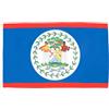 AZ FLAG Bandiera Belize 90x60 cm Beliziana Poliestere 100D 2 Occhielli | Uso interno ed esterno bandiera decorativa doppie cuciture e bordi rinforzati con occhielli metallici