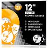 KMKOII 25 Pz. Buste Vinili 33 Giri Esterne, Buste per Vinili 33 Giri Trasparenti Per Singoli e Doppi LPs, Buste Vinile 33 Giri per 12 Pollici Dischi, Protezione Polipropilene Vinile Copertine Cover