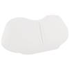 SOULWIT Custodia Intelligente Portatile per AirPods Max, Copertina Protettiva Magnetica in Pelle PU con Supporto Modalità Risparmio Energia - Bianco