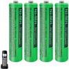 ZZWJBCYLE Batteria AAA da 400 mAh per telefono, batterie AAA ricaricabili per telefoni senza fili, batteria NI-MH da 1,2 V, 400 mAh, per telefoni Panasonic Gigaset