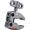 VILTROX Supporto fisso a morsetto Crab-Shaped morsetto con fori filettati da 1/4 e 3/8 per fotocamera monitor luce video fotografica