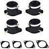Baceyong 4x Carburatore collettore di aspirazione Boot, Numero di parte 5G2-13586-02-00, 5G2-13596-01-00 Adatto per Ya-ma-ha XJ650 XJ750 M-axim S-eca 1981-1983