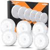 daphomeu Set di 6 Luci Notturne con Sensore di Movimento, Lampada LED Ricaricabile USB a 3 Modalità di Illuminazione, Luce Sensore di Movimento Interno per Illuminazione di Scale, Corridoio, Camera da Letto