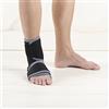 SANICO Cavigliera Ortopedica - Tutore Caviglia Elastico in Neoprene per la Protezione e la Circolazione Sanguigna - Leggera Compressione e Sostegno - Ambidestro, Tessuto Traspirante - 13x0,3x25cm