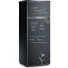 SEVERIN Frigorifero/congelatore a doppia porta con Blackboard, 162 L/47L, KS 9950, nero [Classe energetica E]