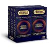 Durex Nude Sensation, Preservativi in Nitrile, Senza Lattice di Gomma Naturale, Ultra Sottili ed Extra Lubrificati, Maggiore Condivisione di Calore Corporeo, vestibilità Regular, 36 Profilattici