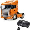 Carson Tamiya 56338 1:14 RC Scania R470 - Camion Bundle con telecomando (KO 8 canali MC-8 MX-F TR Set 2.4G), camion RC, camion telecomandato, modellismo, kit di costruzione, camion, modello