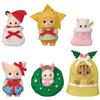 Sylvanian Families Set Sylvanian Families "Baby's First Christmas" - 6 costumi festivi