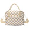 AOTM Borsa Termica Porta Pranzo Donna Uomo, Borsa Frigo con Capacità 12L, Spalline Regolabili, Facile da Pulire, Design Multi-Tasca, Portatile per Ufficio Scuola Viaggio Picnic