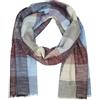 Lindenmann men's scarf light 100% organic cotton multicoloured