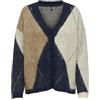 ONLY Onlnoeme Jq LS Life Cardi V-Neck Knt, Castagna, S