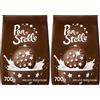 Pan di Stelle Biscotti Frollini con Cacao, Cioccolato e Latte Fresco Italiano, Colazione Ricca di Gusto, 700 g (Confezione da 2)