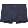 Hom Uomo Max Intimo Not Applicable, Micro Motivo Bianco Stampato su Uno Sfondo Blu Scuro, S
