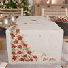 PETTI Artigiani Italiani - Runner da Tavola Natalizio 140x40 cm, Elegante Buon Natale, 100% Made in Italy