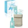 Perlier Muschio Bianco - Cofanetto regalo per il corpo, doccia crema 250 ml e acqua profumata 100 ml