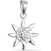 Vinani Pendente - Edelweiss piccolo - argento sterling 925 - AEDD-EZ