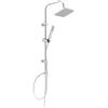 SCHÜTTE Hoga 60090 Tokyo, Set Soffione Doccia, cromato, Grigio (Grau)