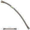 ORYX Tubo flessibile rinforzato in acciaio inox Thermos maschio 1/2 - Femmina 1/2 Lunghezza 500 mm