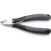KNIPEX Tronchese per elettronica con tagliente laterale in metallo duro ESD con impugnature multicomponente 120 mm, 77 02 120 H ESD