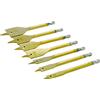 Rolson 48525 - Punte da trapano piatte per legno, kit da 7
