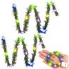 YUYWWAN Catena di Luci Natalizie in Miniatura, 2 Pezzi 50cm Luci Fatate in Miniatura, 1:12 Catene Luminose per Casa Delle Bambole, Lucine LED Decorative, per Accessori per Casa Delle Bambole Natale