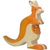 Goki Holztiger - 80.193 - Statuetta - Canguro con Petit