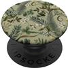 Cute Tropical Plants Green Phone Grip Cute Tropical Plants Green PopSockets PopGrip Adesivo