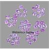 Glitzy Gems AAA+ 50 Pezzi Naturale Mogok Rosa Rubino Rotondo 4.00 MM Certificato Loose Gemma