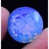 Naturale Blu Fiordaliso Opale Australiano 30.50 KT Rotondo Certificato Loose