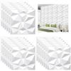 LQGTQO 20 pezzi Pannelli Decorativi Per Pareti, Pannelli Adesivi per Pareti, Adesivi Murali 3d, Carta Parati Adesiva Muro, Carta da Parati Adesiva, Pannello Finto Mattone, Finta Pietra per Interni (Bianco)