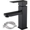 Mineup Rubinetto Bagno Nero, Rubinetto Bidet Bagn Nero, Rubinett Bagno Lavabo Ner, Miscelatore Lavabo Bagn per WC ospiti