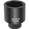 Meccion Chiave a Bussola ad Impatto 50mm con Attacco da 3/4, Cr-Mo Profonda Bussola Esagonale, Lunghezza 78 mm